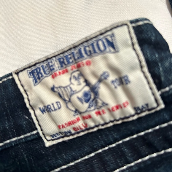True Religion Dark Wash Boot cut Jeans - Picture 8 of 9